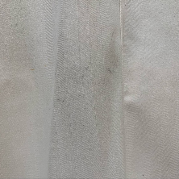 MENS SHORTS 46 W SILK 100% DRESS PALE YELLOW PLEATED BARACUDA JOSEPH & FEISS - Picture 13 of 15